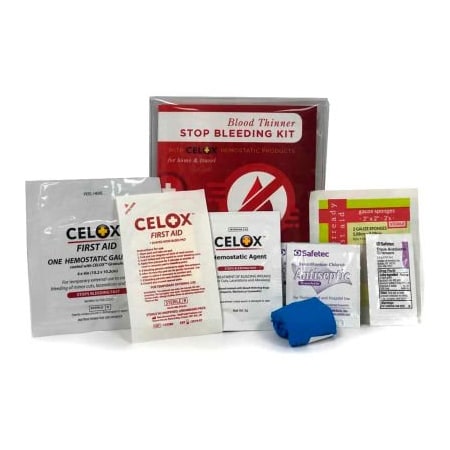 Celox Celox BioLogistex Bloodthinner Stop Bleeding Kit BTSBK